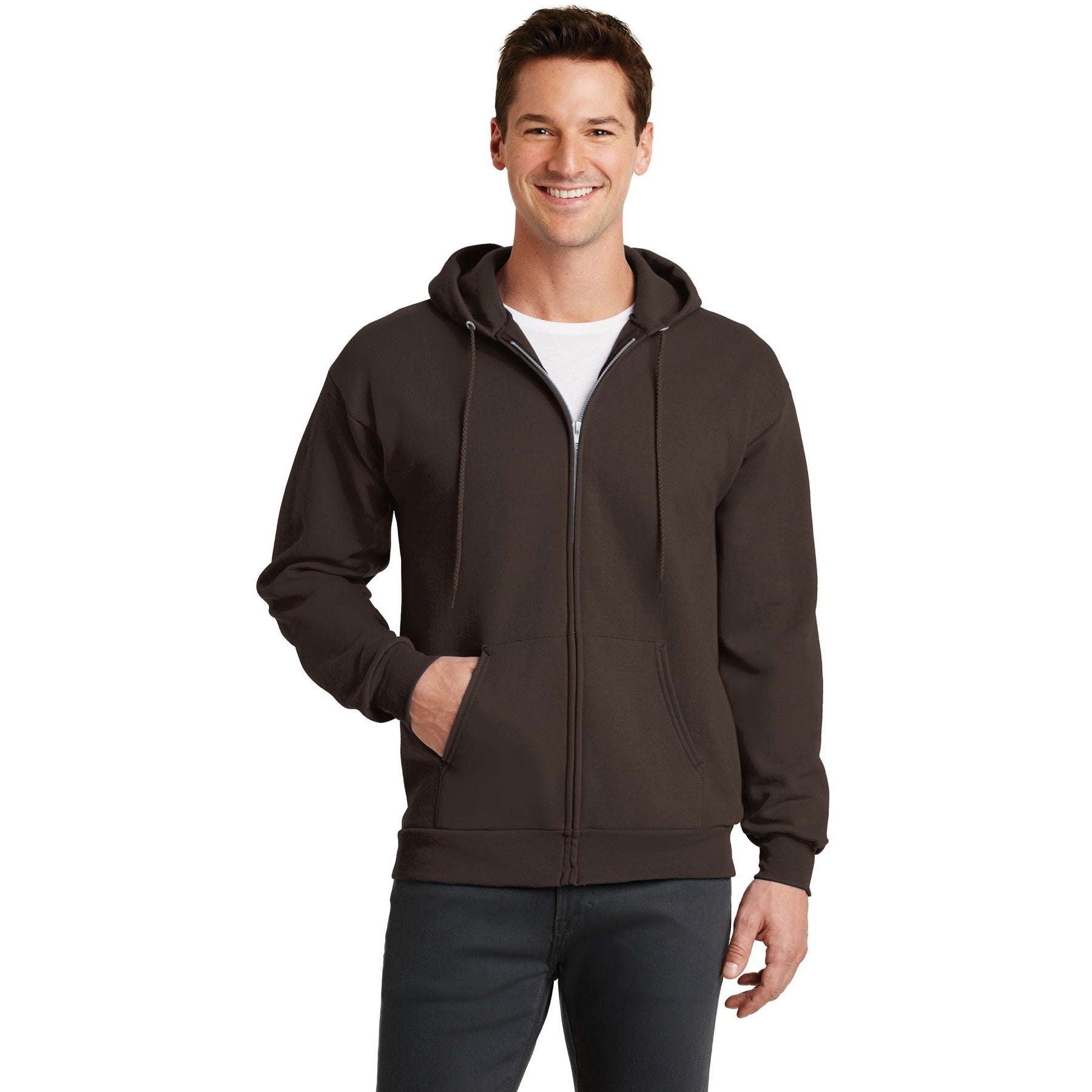 Port & Company-Port & Company® - Core Fleece Full-Zip Hooded Sweatshirt. PC78ZH-MedTech-5